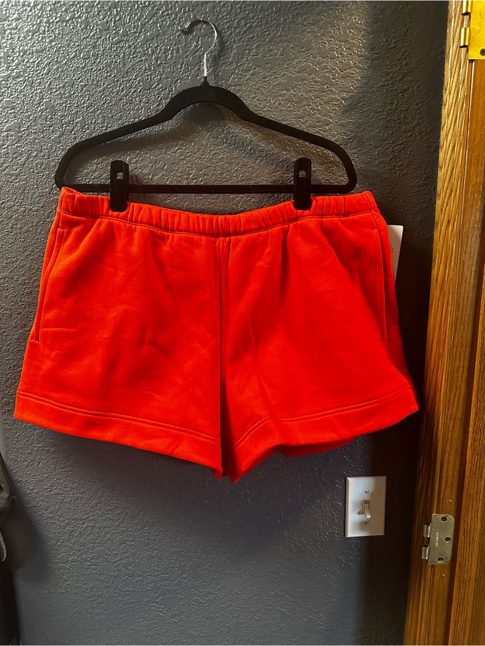 Lululemon W Steady State SuperLoft Short 3.5” size XL - Cherry Ember - NWT